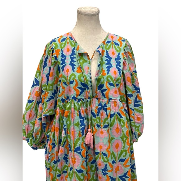 UNCLE FRANK Refreshing Colors Dress Size:XL - Picture 2 of 10
